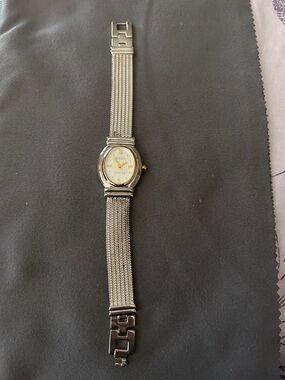 Classic Women's Silver Mesh Bracelet Watch - Unbranded